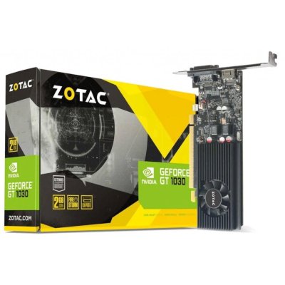 Видеокарта Zotac GT 1030 2Gb GDDR5,64bit, HDCP, HDMI/DVD-D, ZT-P10300A-10L, RTL