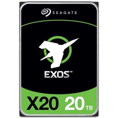 Жесткий диск Seagate HDD 20Tb 7200rpm Server Exos X20 HDD 512E/4KN (3.5" SAS 12Gb/s)