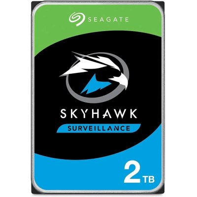Жесткий диск HDD Seagate 2Tb 5400rpm SATA-III Surveillance Skyhawk 256Mb 3.5"
