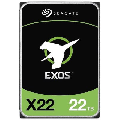 Жесткий диск Seagate Enterprise Capacity 3.5" HDD Exos X22 22TB Наличие SAS 512 Мб 7200 об/мин 3,5" Время наработки на отказ 2500000 ч. ST22000NM000E