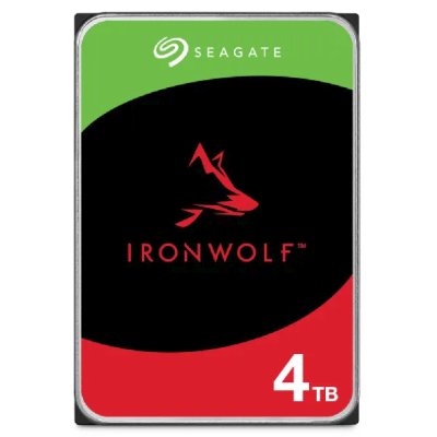 Жесткий диск Seagate 4Tb Ironwolf (ST4000VN006) SATA 6.0Gb/s, 5400 rpm, 256mb buffer, 3.5", для NAS