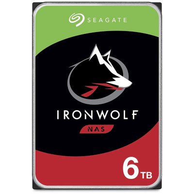 Жесткий диск Seagate 6Tb Ironwolf (ST6000VN006) SATA 6.0Gb/s, 5400 rpm, 256mb buffer, 3.5",для NAS