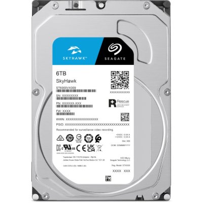 Жесткий диск Seagate SATA 6Tb 5400RPM 6Gb/S 256MB ST6000VX009