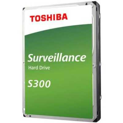 Диск HDD Toshiba S300 3.5" 8TB <HDET02LZSA51> (SATA3, 7200rpm, 256Mb) для видеонаблюдения