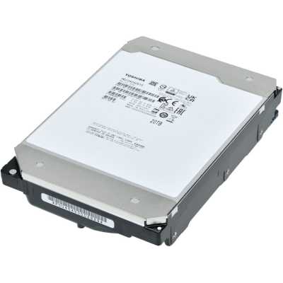 Жесткий диск серверный Toshiba 3.5" 20TB MG10 Series MD10ACA20TC SATA 6Gb/s, 7200rpm, 512MB, CMR, Helium, Bulk