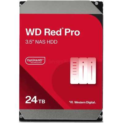 Жесткий диск WD SATA-III 24TB WD241KFGX Red Pro (7200rpm) 512Mb 3.5"