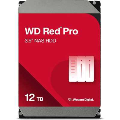 Жесткий диск WD SATA-III 12Tb WD122KFBX NAS Red Pro (7200rpm) 512Mb 3.5"