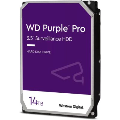 Жесткий диск Western Digital Purple Pro 14Tb Serial ATA III, 7200rpm, 512Mb, 3.5", All Frame AI