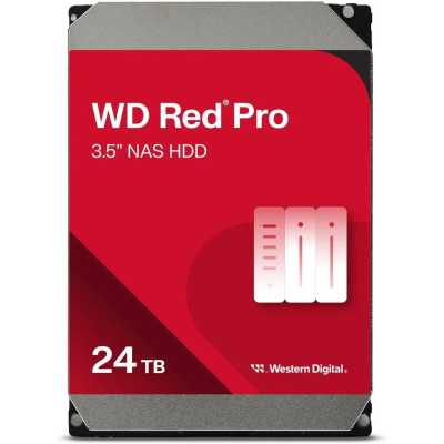 Жесткий диск WD SATA-III 24TB WD240KFGX Red Pro (7200rpm) 512Mb 3.5"