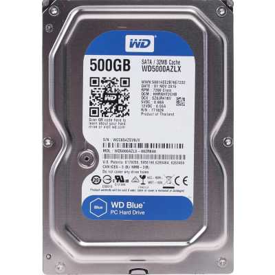 Жесткий диск Western Digital Original SATA-III 500Gb WD5000AZLX Blue (7200rpm) 32Mb 3.5"