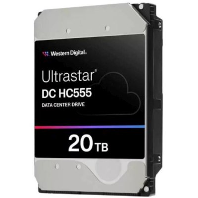 Жесткий диск HDD WD HGST SATA Server 20Tb Ultrastar HC555 7200 6Gb s 512MB 1 year warranty WUH722020CLE6L4