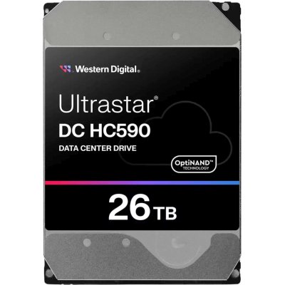 Жесткий диск серверный WD Ultrastar DC HC590 26TB WUH722626ALE6L4 (SATA 3.5" 7200 512Mb 6Gbs)