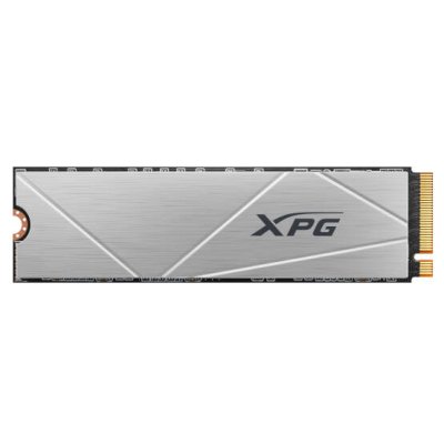 Накопитель SSD ADATA XPG GAMMIX S60, 2Tb, PCIe 4.0 x4, M.2 2280, NVMe, R/W 5000/4200, с радиатором