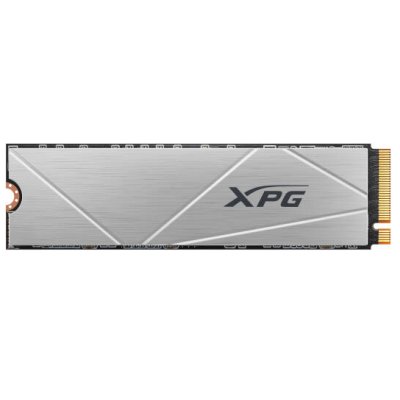 Накопитель SSD ADATA XPG GAMMIX S60, 512Gb, PCIe 4.0 x4, M.2 2280, NVMe, R/W 4700/1700, с радиатором