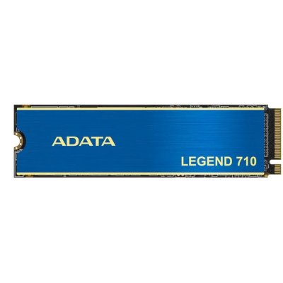Накопитель SSD ADATA LEGEND 710, 2Tb, PCIe 3.0 x4, M.2 2280, NVMe, R/W 2400/1800, с радиатором