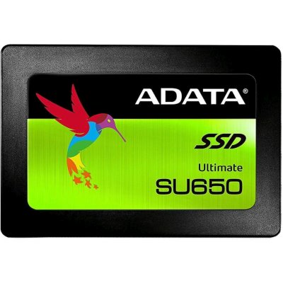 Накопитель SSD ADATA Ultimate SU650, 1Tb, SATA III, 2.5", R/W 520/450