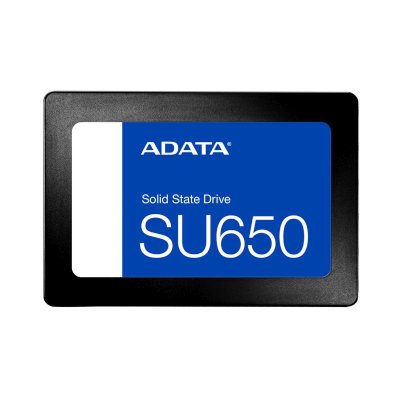 Накопитель SSD ADATA SU650, 256Gb, SATA III, 2.5", R/W 520/450