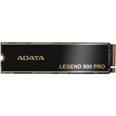 Накопитель SSD ADATA LEGEND 900 PRO, 4Tb, PCIe 4.0 x4, M.2 2280, NVMe, R/W 7400/6500, с радиатором