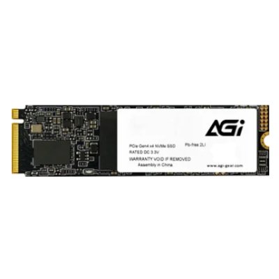 Накопитель SSD AGI AGI1T0G43AI818, 1Tb, PCIe 4.0 x4, M.2 2280, NVMe, R/W 4700/2800
