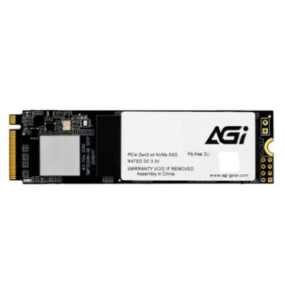 Накопитель SSD AGI AI298, 1Tb, PCIe 3.0 x4, M.2 2280, NVMe, R/W 2590/2050