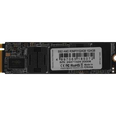 Накопитель SSD AMD Radeon R3MP31024G8, 1Tb, PCIe 3.0 x4, M.2 2280, NVMe, R/W 3500/3100