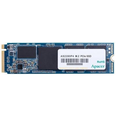 Накопитель SSD Apacer 1Tb, M.2 2280, AS2280P4 PCIe 3.0 x4, NVMe, R/W 3000/2000