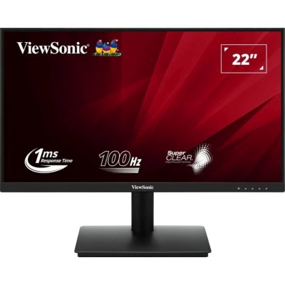 Монитор ViewSonic 21.5" VA220-H черный VA LED 16:9 HDMI матовая 4000:1 250cd 178гр/178гр 1920x1080 100Hz VGA FHD 2.5кг