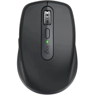 Мышь беспроводная/проводная Logitech MX Anywhere 3S графитовый, 8000 dpi, радиоканал, Bluetooth, USB, кнопки - 6