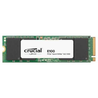 Накопитель SSD Crucial E100, 1Tb, PCIe 4.0 x4, M.2 2280, NVMe, R/W 5000/4500