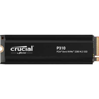 Накопитель SSD Crucial P310 1Tb PCIe Gen4 NVMe 2280 M.2 SSD with heatsink CT1000P310SSD5