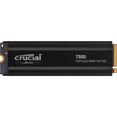 Накопитель SSD Crucial T500 1Tb PCIe Gen4 NVMe M.2 SSD with heatsink CT1000T500SSD5
