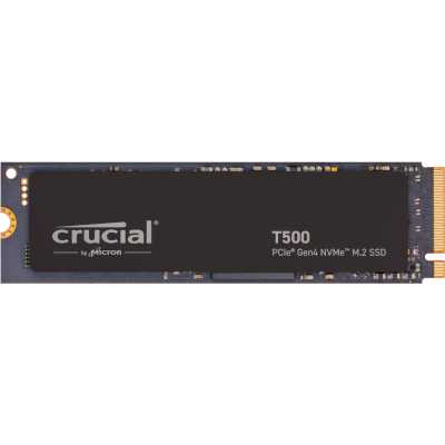 Накопитель SSD Crucial T500, 2Tb, M.2 2280, PCIe 4.0 x4, NVMe, R/W 7400/7000