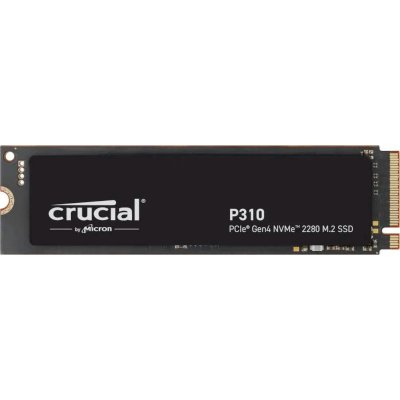Накопитель SSD Crucial SSD Disk P310 500GB M.2 2280 NVMe (PCIe Gen 4 x4) SSD (6000 MB/s Read 3500 MB/s Write), 1 year, OEM