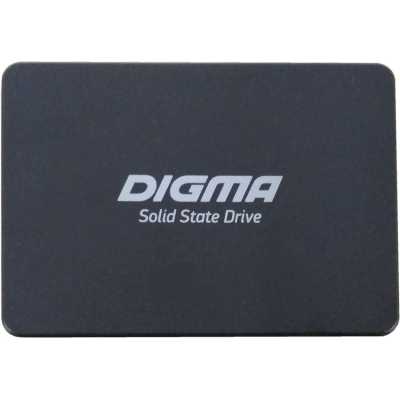Накопитель SSD Digma Run S9, 256Gb, SATA III, 2.5", без NVMe, R/W 510/450