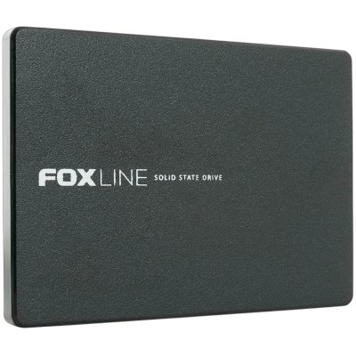 Накопитель SSD Foxline SSD X5ST, 240GB, 2.5" 7mm, SATA3, 3D TLC, R/W 500/450MB/s, IOPs 60 000/70 000, TBW 300, DWPD 1 (2 года)