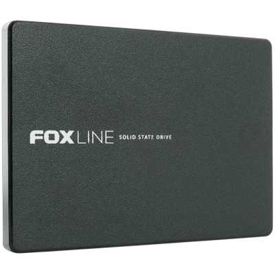 Накопитель SSD Foxline SSD X5ST, 960GB, 2.5" 7mm, SATA3, 3D TLC, R/W 500/450MB/s, IOPs 60 000/70 000, TBW 600, DWPD 1 (2 года)