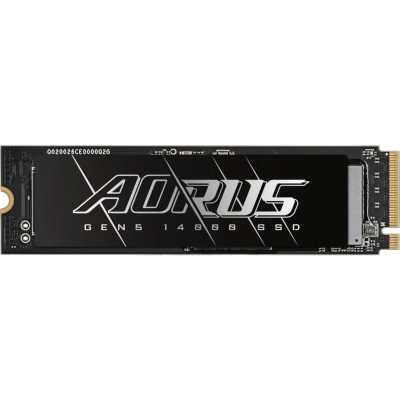 Накопитель SSD Gigabyte 4Tb M.2 2280 AORUS Gen5 14000 AG514K4Tb PCI-Express 5.0x4, NVMe 2.0, 3D TLC NAND, Phison PS5026-E26
