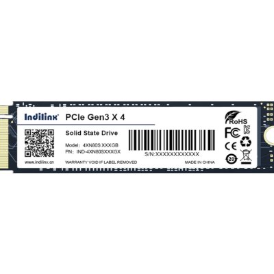 Накопитель SSD Indilinx 512Gb M.2 2280 NVME PCI-E (IND-4XN80S512GX)
