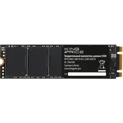 Накопитель SSD KingPrice KPSS480G1, 480Gb, M.2 2280, SATA-III, R/W 540/500