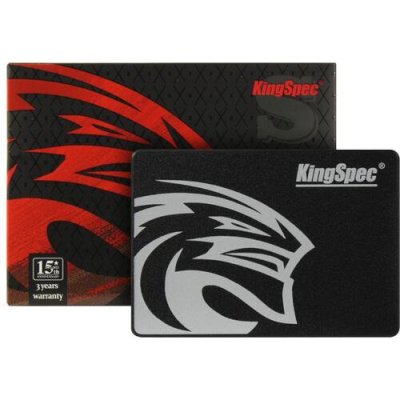 Накопитель SSD KingSpec P3-1Tb, 1Tb, SATA, 2.5", R/W 570/560