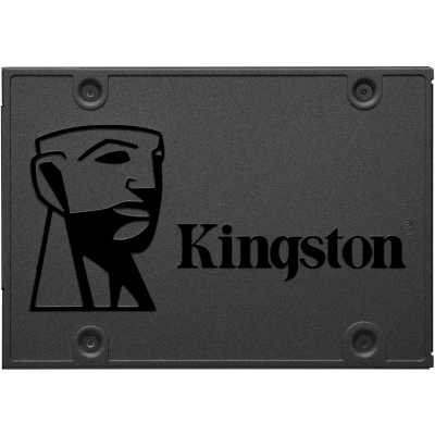 Накопитель SSD Kingston A400, 480Gb, SATA III, 2.5", R/W 500/450