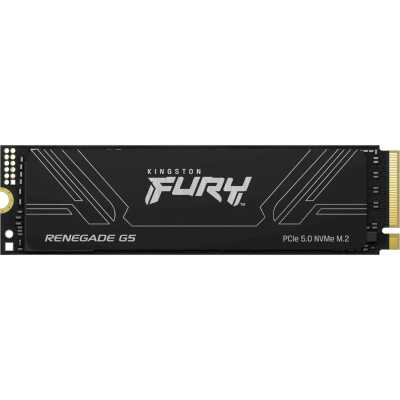 Накопитель SSD Kingston Fury Renegade, 4096Gb, M.2(22x80мм), NVMe, PCIe 5.0 x4, 3D TLC, R/W 14800/14000MB/s, IOPs 2 200 000/2 200 000, TbW 4000, DWPD 0.5 (12 мес)