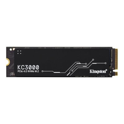 Накопитель SSD Kingston KC3000, 4Tb, PCIe 4.0 x4, M.2 2280, NVMe, R/W 7000/7000, с радиатором