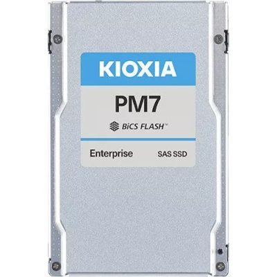 Накопитель SSD KIOXIA PM7-R, 15.36Tb, 2.5", SAS 24G, R/W 4200/4100