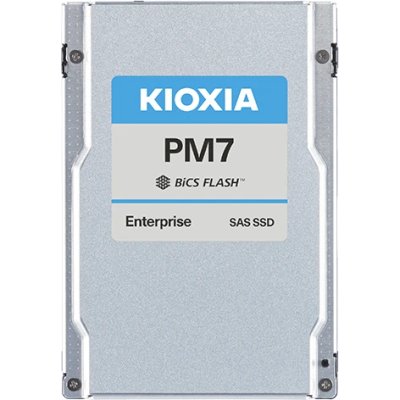 Накопитель SSD Kioxia PM7-R, 7680Gb, 2.5", SAS 4.0 (24 Gbит/с), R/W 4200/4100