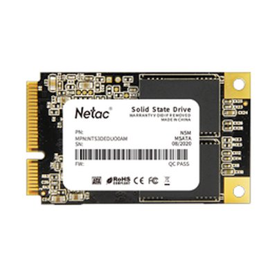 Накопитель SSD Netac N5M, 2048GB, mSATA, R/W 545/500