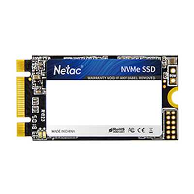 Накопитель SSD Netac N930ES, 512Gb, PCIe 3.1 x2, M.2 2242, NVMe, R/W 1650/1500