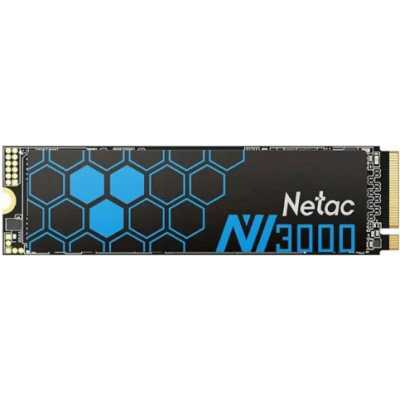 Накопитель SSD Netac NV3000, 2Tb, PCIe 3.0 x4, M.2 2280, NVMe, R/W 3100/2100, с радиатором