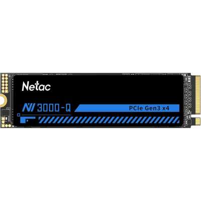 Накопитель SSD Netac NV3000 2Tb [NT01NV3000Q-2T0-E4X] M.2 2280, PCI-E 3.0 x4, 3D NAND, 3000/2100MBs, NVMe, heatsink