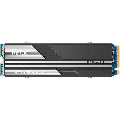 Накопитель SSD Netac NV5000, 1Tb, M.2 2280, PCIe 4.0 x4, NVMe, R/W 5000/4400, с радиатором